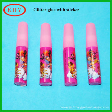 Colorful glitter glue pen